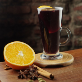 Чай зі смородиною та базиліком