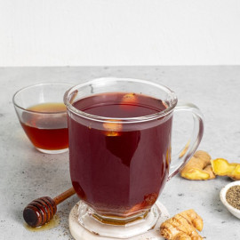 Вишнёвый чай с шоколадом