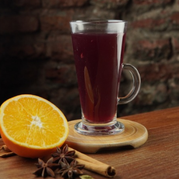 Вишнёвый чай с шоколадом