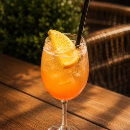 Aperol Bellini Spritz