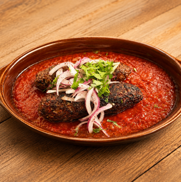 Kutaisi-Style Kebab with Tomato Sauce