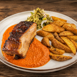 Pork Ribs with Megrelian Adjika