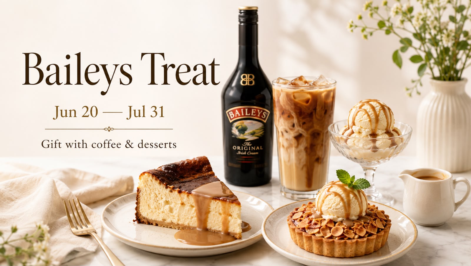 Baileys or rum as a gift
